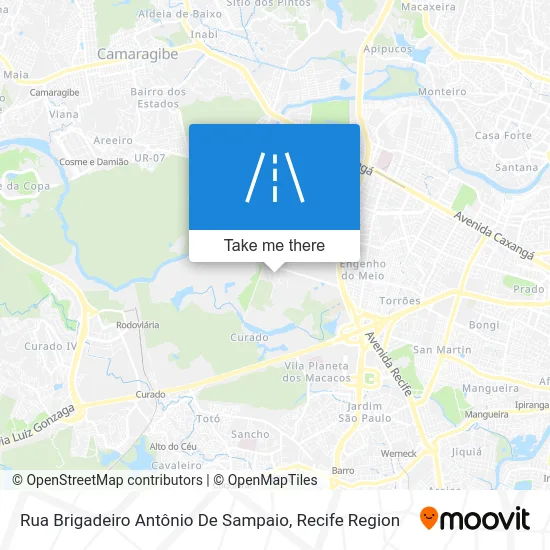 Rua Brigadeiro Antônio De Sampaio map