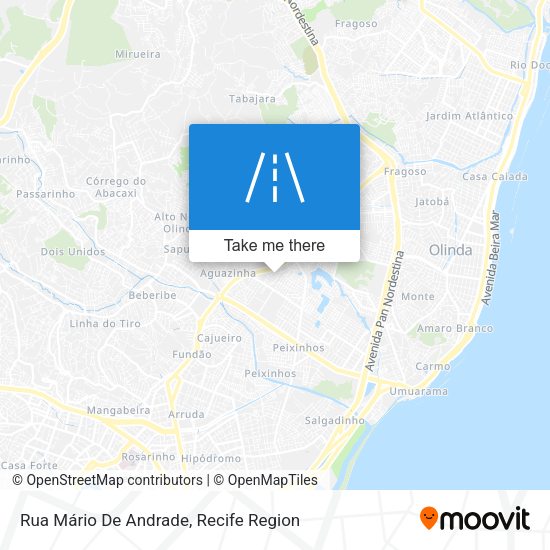 Rua Mário De Andrade map
