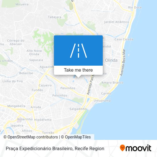 Praça Expedicionário Brasileiro map