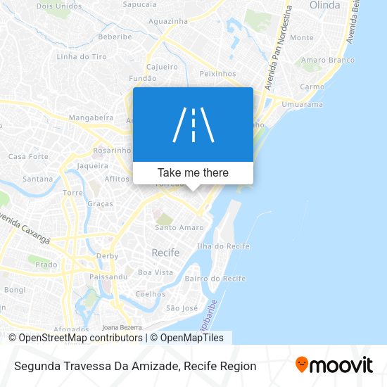 Segunda Travessa Da Amizade map
