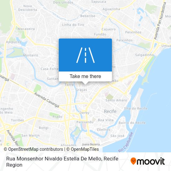 Rua Monsenhor Nivaldo Estella De Mello map