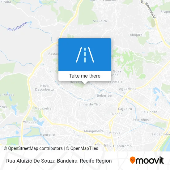 Rua Aluízio De Souza Bandeira map