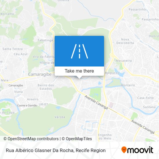 Rua Albérico Glasner Da Rocha map