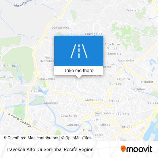 Travessa Alto Da Serrinha map