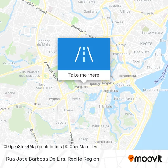 Rua Jose Barbosa De Lira map