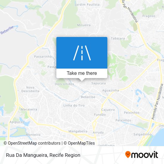 Rua Da Mangueira map