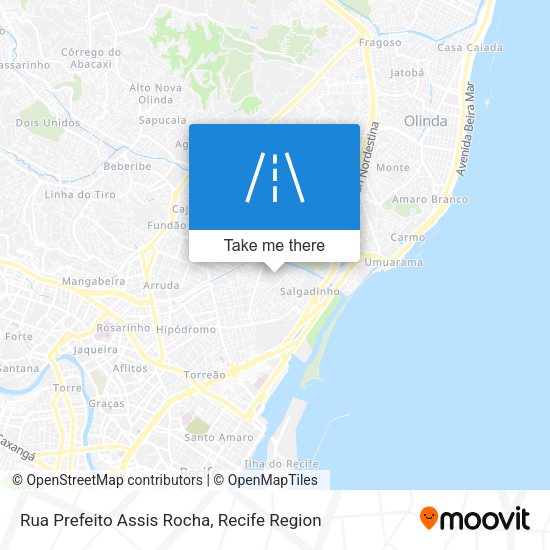 Rua Prefeito Assis Rocha map