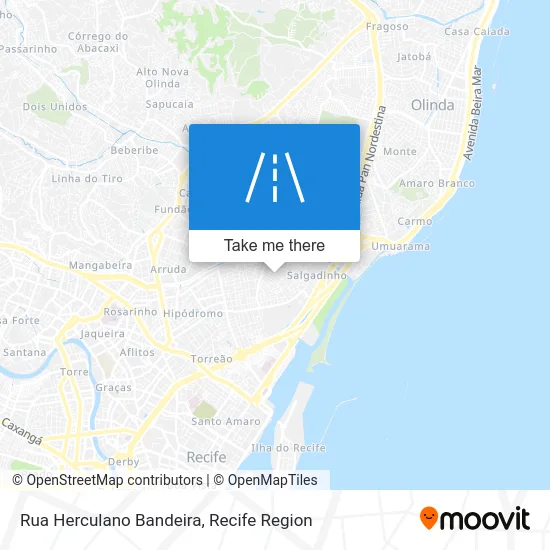 Rua Herculano Bandeira map