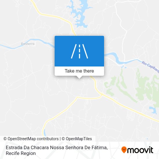 Estrada Da Chacara Nossa Senhora De Fátima map