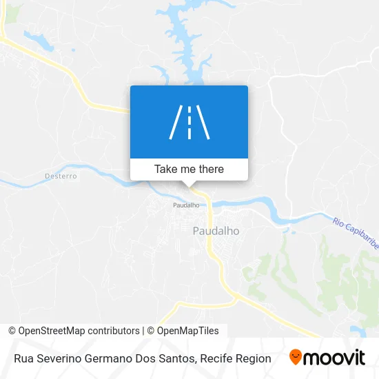 Rua Severino Germano Dos Santos map