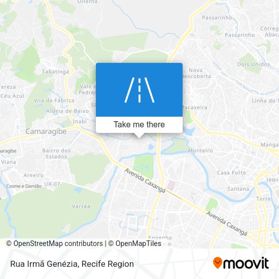 Rua Irmã Genézia map