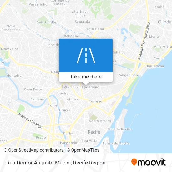 Rua Doutor Augusto Maciel map