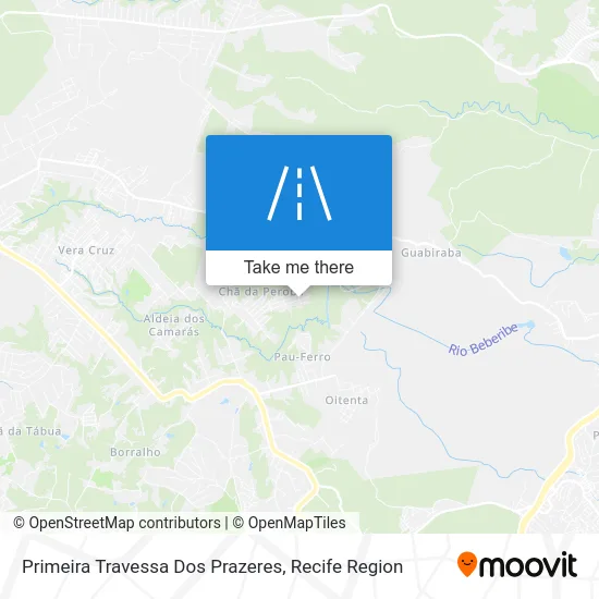 Primeira Travessa Dos Prazeres map
