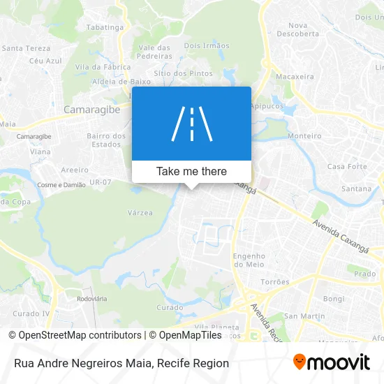 Rua Andre Negreiros Maia map