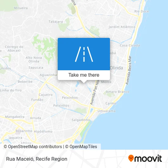 Rua Maceió map