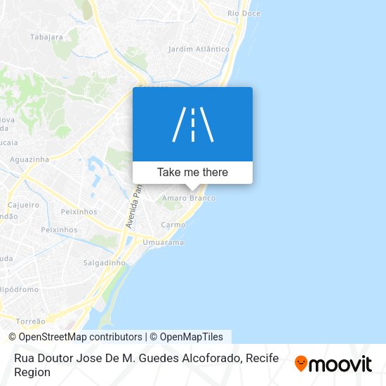 Rua Doutor Jose De M. Guedes Alcoforado map