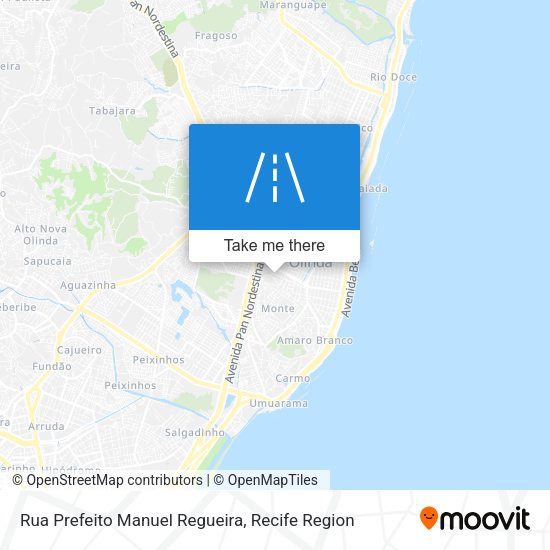 Rua Prefeito Manuel Regueira map
