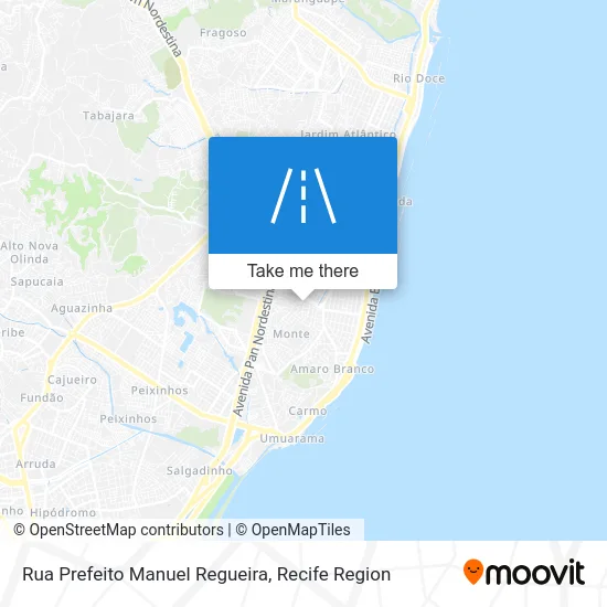 Rua Prefeito Manuel Regueira map