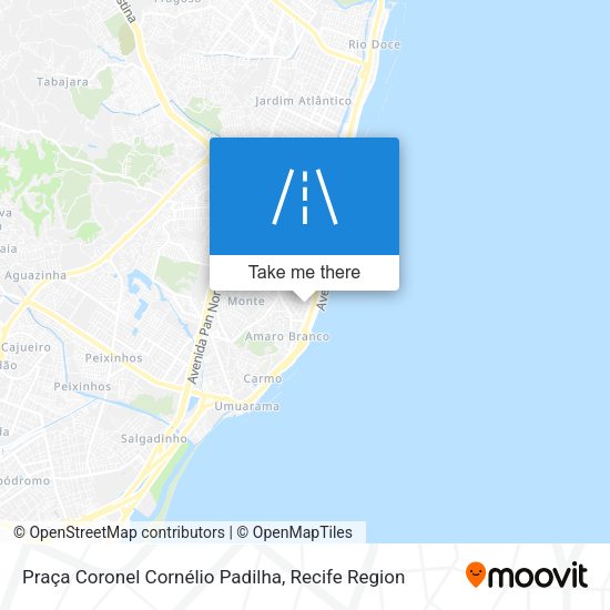 Praça Coronel Cornélio Padilha map