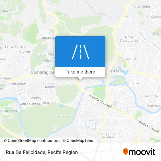 Rua Da Felicidade map