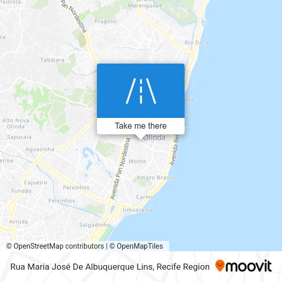 Rua Maria José De Albuquerque Lins map