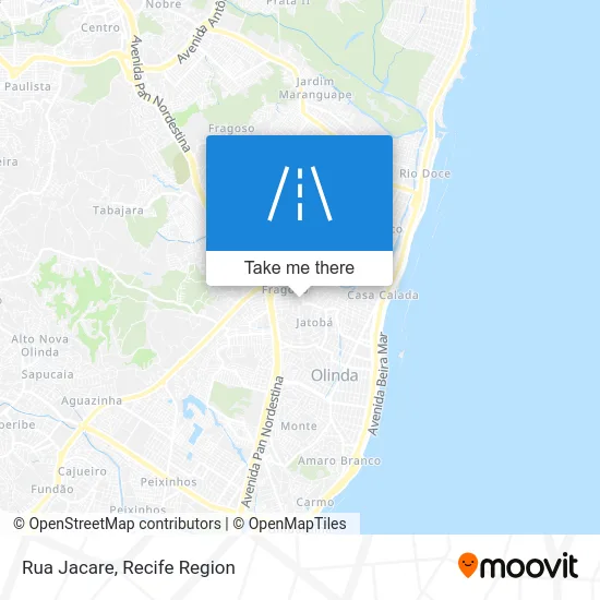 Rua Jacare map