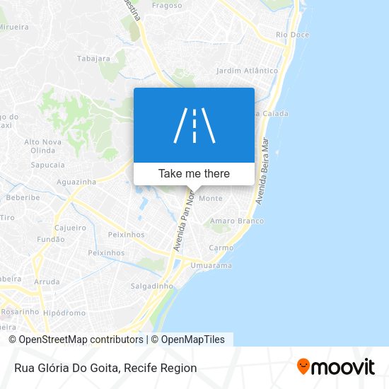 Rua Glória Do Goita map