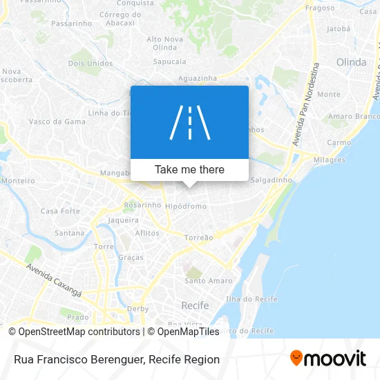 Rua Francisco Berenguer map