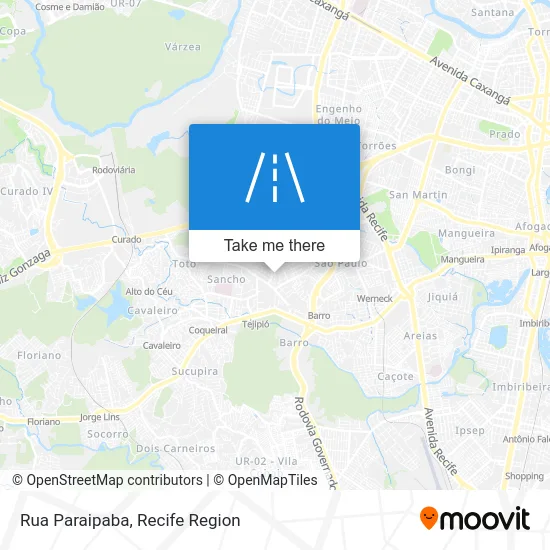 Rua Paraipaba map