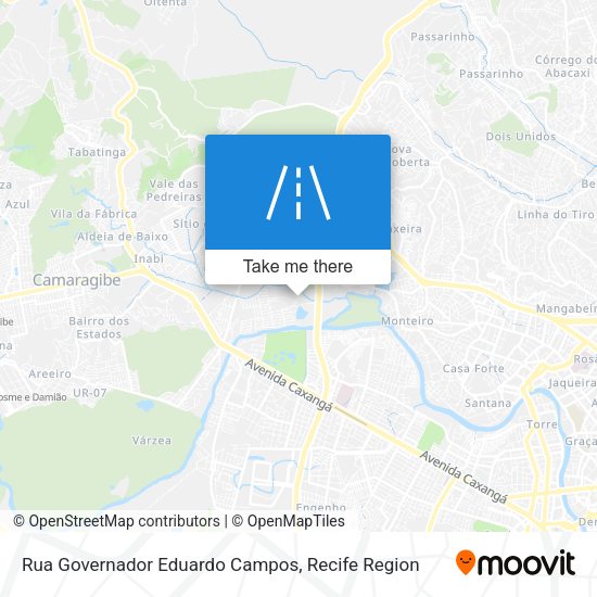 Rua Governador Eduardo Campos map