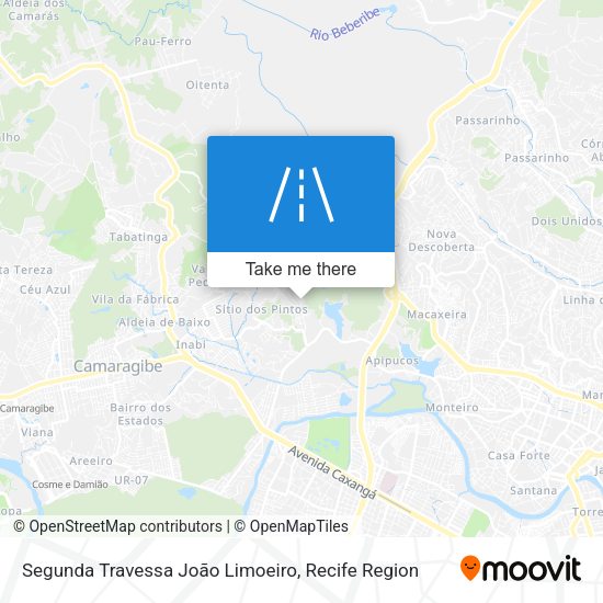 Segunda Travessa João Limoeiro map