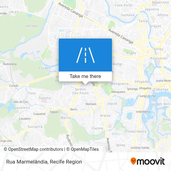 Rua Marmelândia map