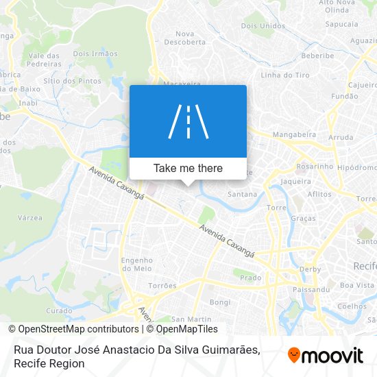 Rua Doutor José Anastacio Da Silva Guimarães map
