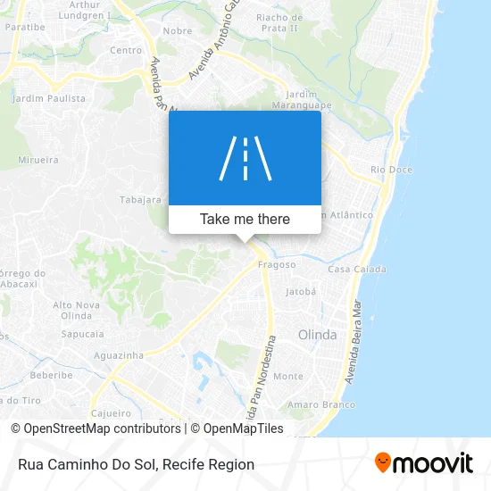 Rua Caminho Do Sol map