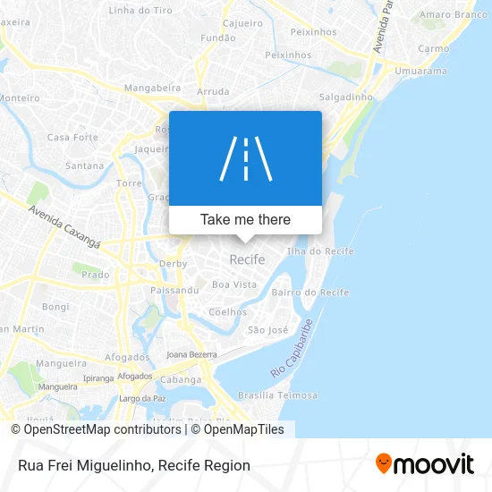 Rua Frei Miguelinho map