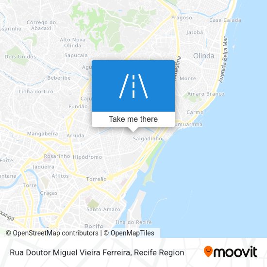 Rua Doutor Miguel Vieira Ferreira map