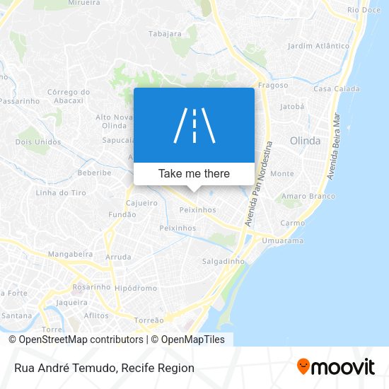 Rua André Temudo map
