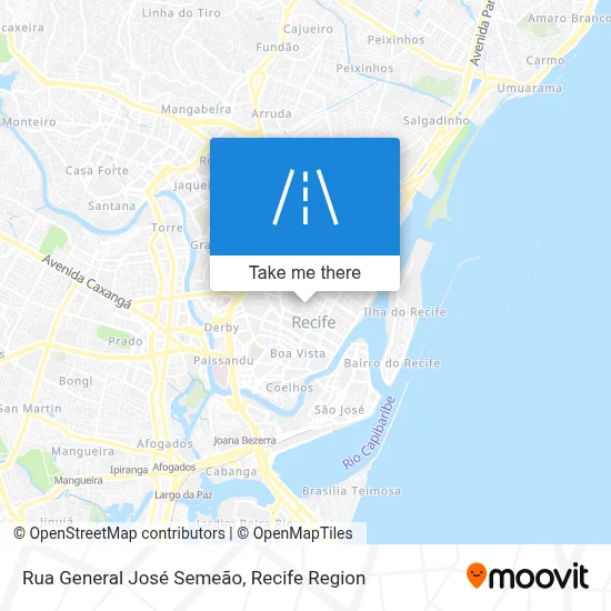 Rua General José Semeão map