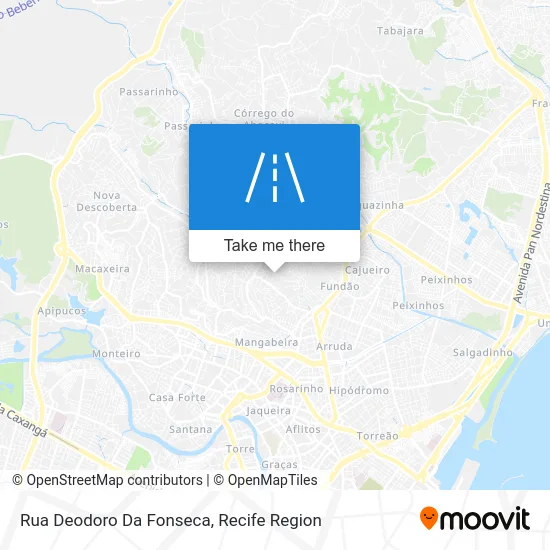 Rua Deodoro Da Fonseca map