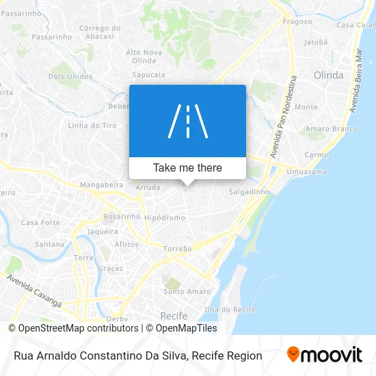 Rua Arnaldo Constantino Da Silva map