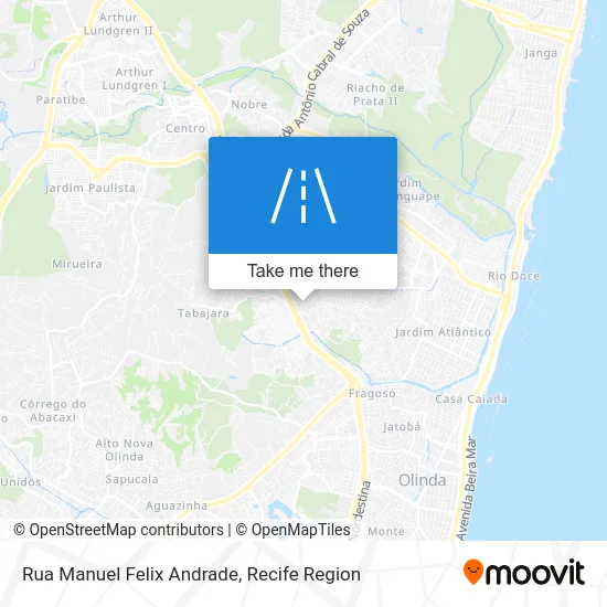 Rua Manuel Felix Andrade map