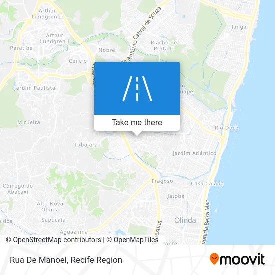 Rua De Manoel map
