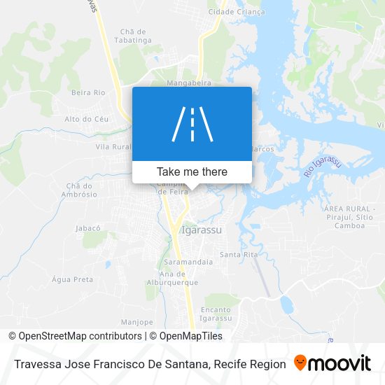 Travessa Jose Francisco De Santana map