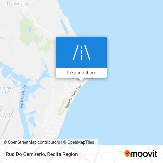 Rua Do Cemiterio map