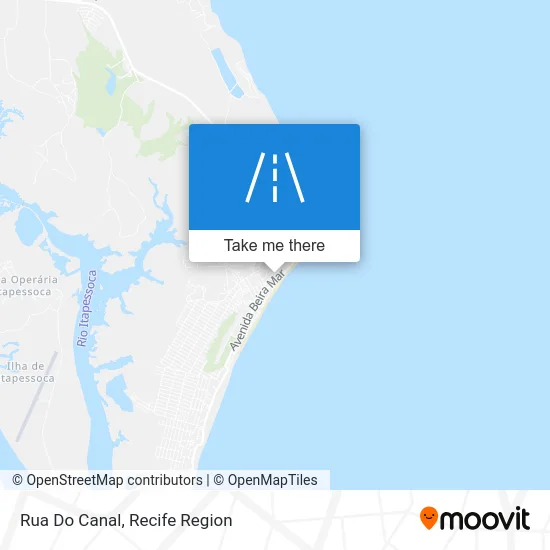 Rua Do Canal map
