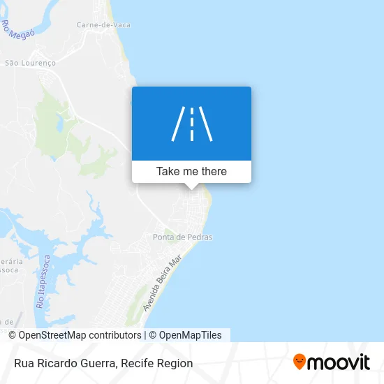Rua Ricardo Guerra map