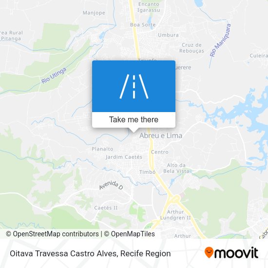 Oitava Travessa Castro Alves map
