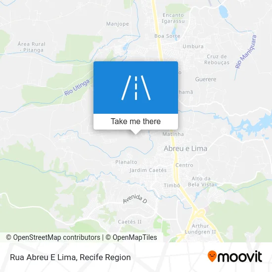 Rua Abreu E Lima map