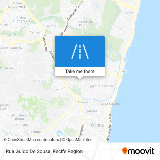 Rua Guido De Sousa map