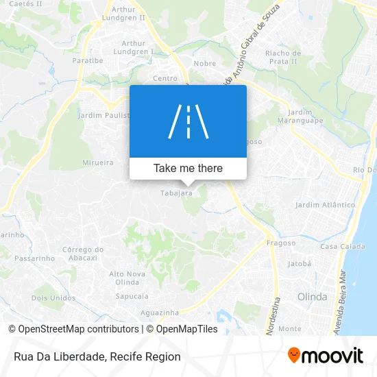 Rua Da Liberdade map